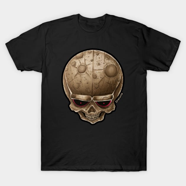 Skull moon T-Shirt by Dracuria